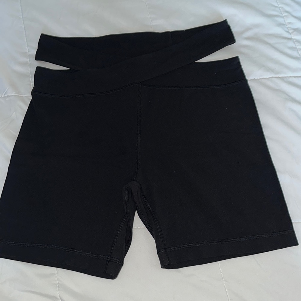 Lululemon black cutout shorts!